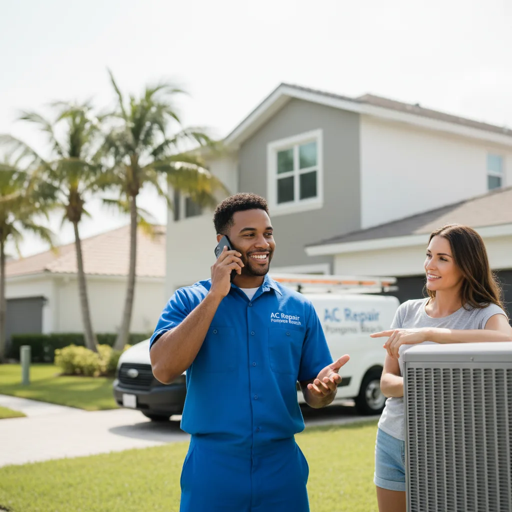AC Repair Pompano Beach customer support in North Weymouth